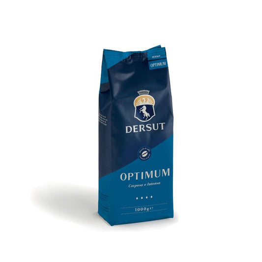 Kawa DERSUT CAFFE OPTIMUM ROSSO - ziarnista 1 kg WŁOSKA KAWA PREMIUM