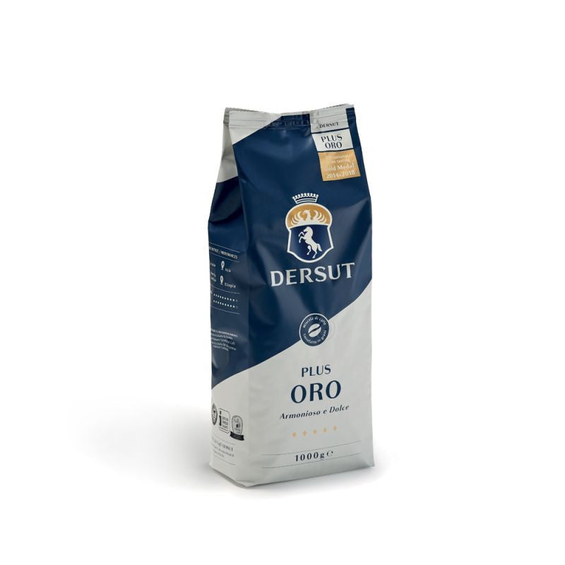 Kawa DERSUT CAFFE PLUS ORO - ziarnista 1 kg WŁOSKA KAWA PREMIUM