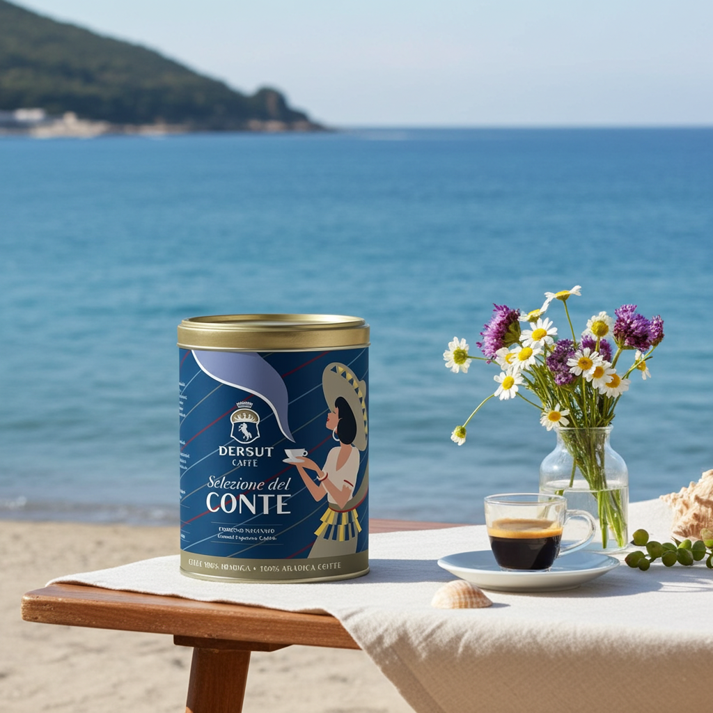 Kawa Dersut Plus Selezione del Conte 100% Arabica - mielona 250g