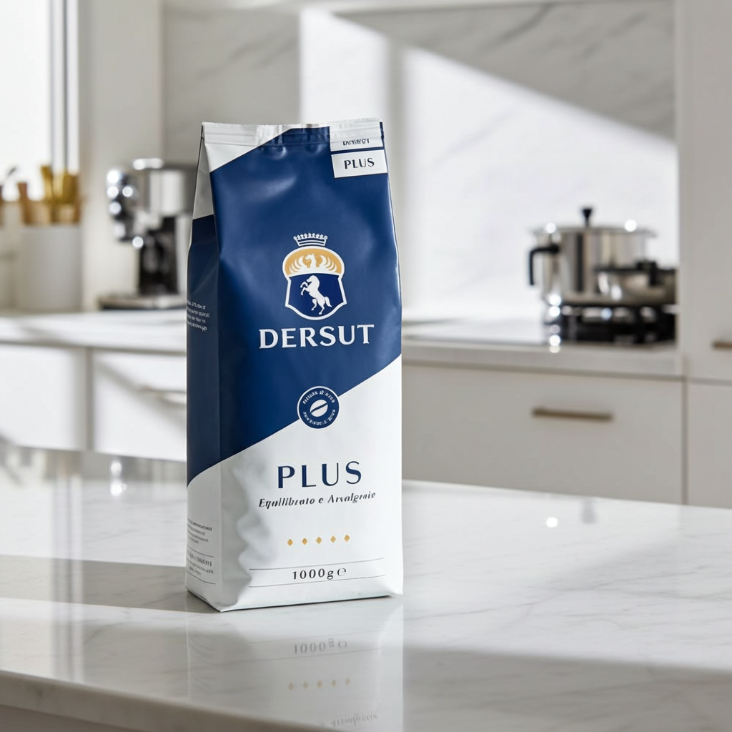 Dersut Plus Selezione del Conte – włoska kawa premium 100% Arabica w ziarnach, 1 kg.