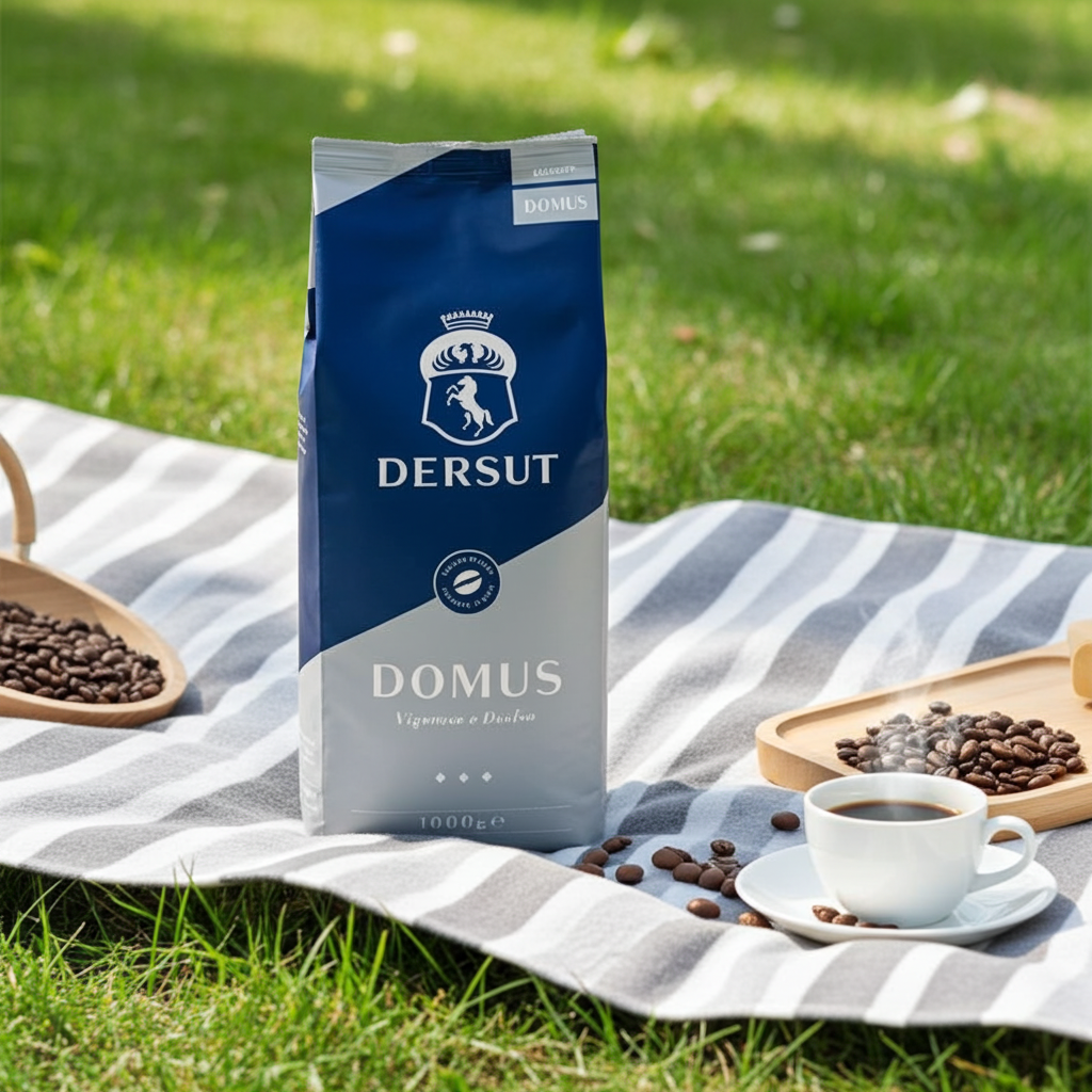 Kawa DERSUT CAFFE DOMUS MARRONE - ziarnista 1 kg WŁOSKA KAWA PREMIUM