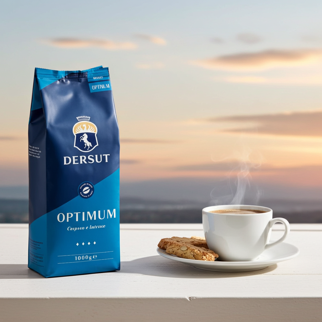 Kawa Dersut Optimum Rosso - ziarnista, premium, 1 kg