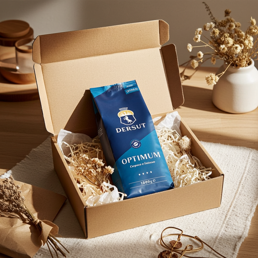 Kawa DERSUT CAFFE OPTIMUM ROSSO - ziarnista 1 kg WŁOSKA KAWA PREMIUM