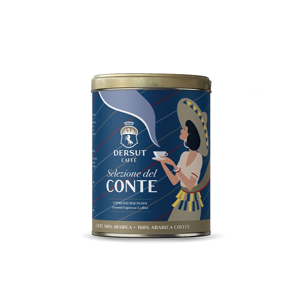 Kawa DERSUT CAFFE SELEZIONE DEL CONTE 100% ARABICA - mielona 250g