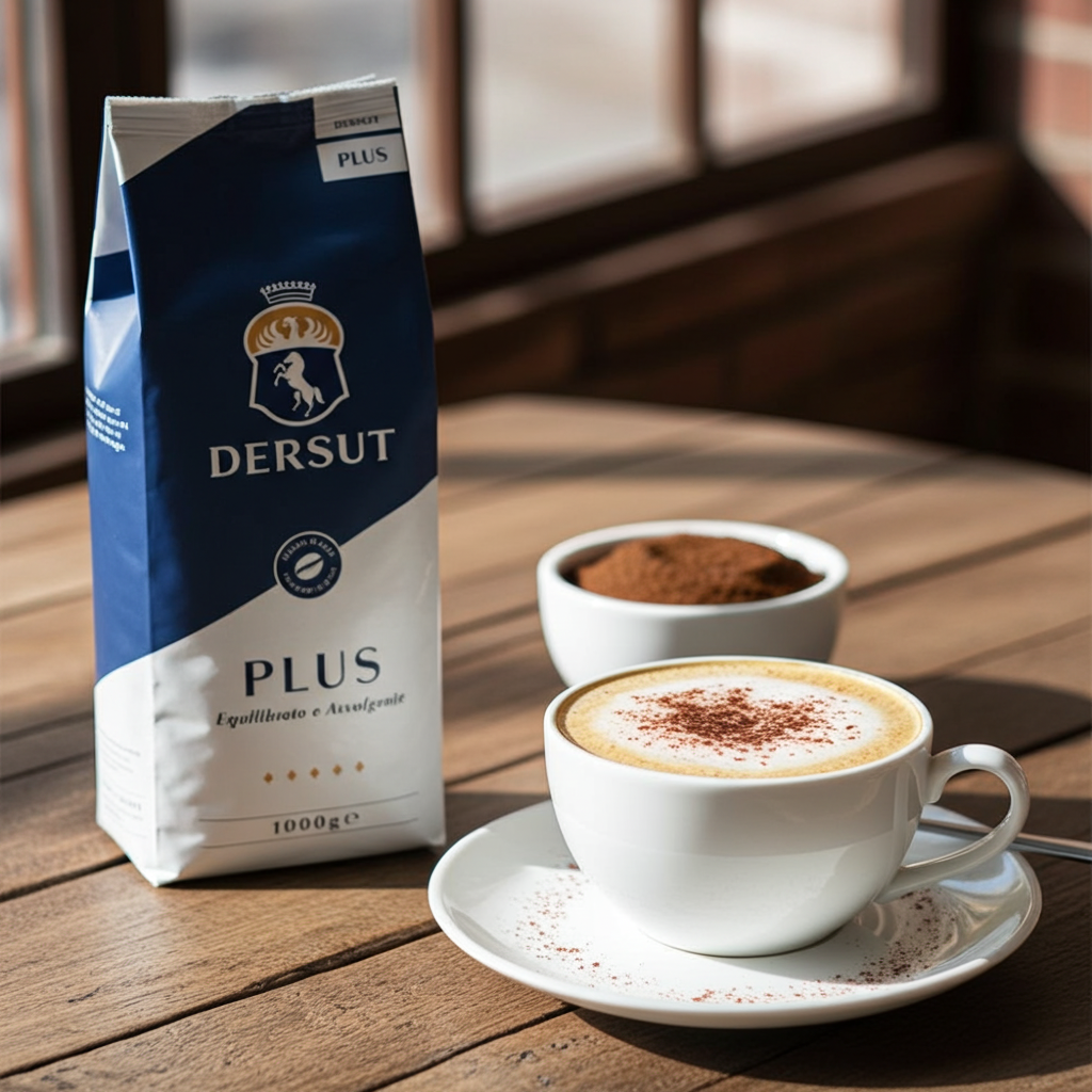 Kawa DERSUT PLUS SELEZIONE DEL CONTE 100% ARABICA - ziarnista 1 kg WŁOSKA KAWA PREMIUM