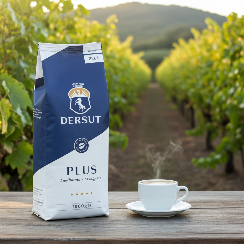 Kawa Dersut Plus Selezione del Conte 100% Arabica – ziarnista, premium, 1 kg
